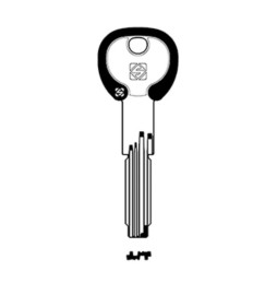 SILCA CS70DZ CHIAVE PUNZONATA SILKY OTTONE