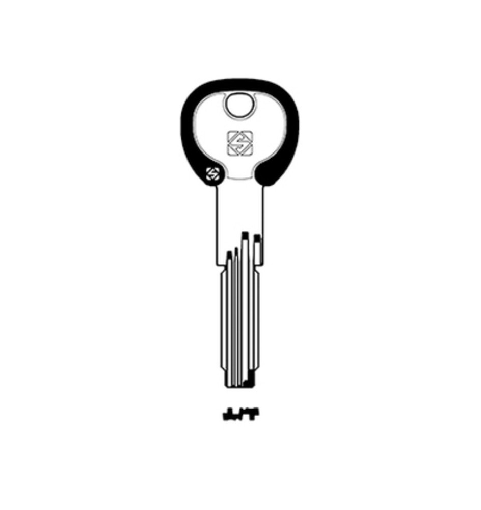 SILCA CS70DZ CHIAVE PUNZONATA SILKY OTTONE