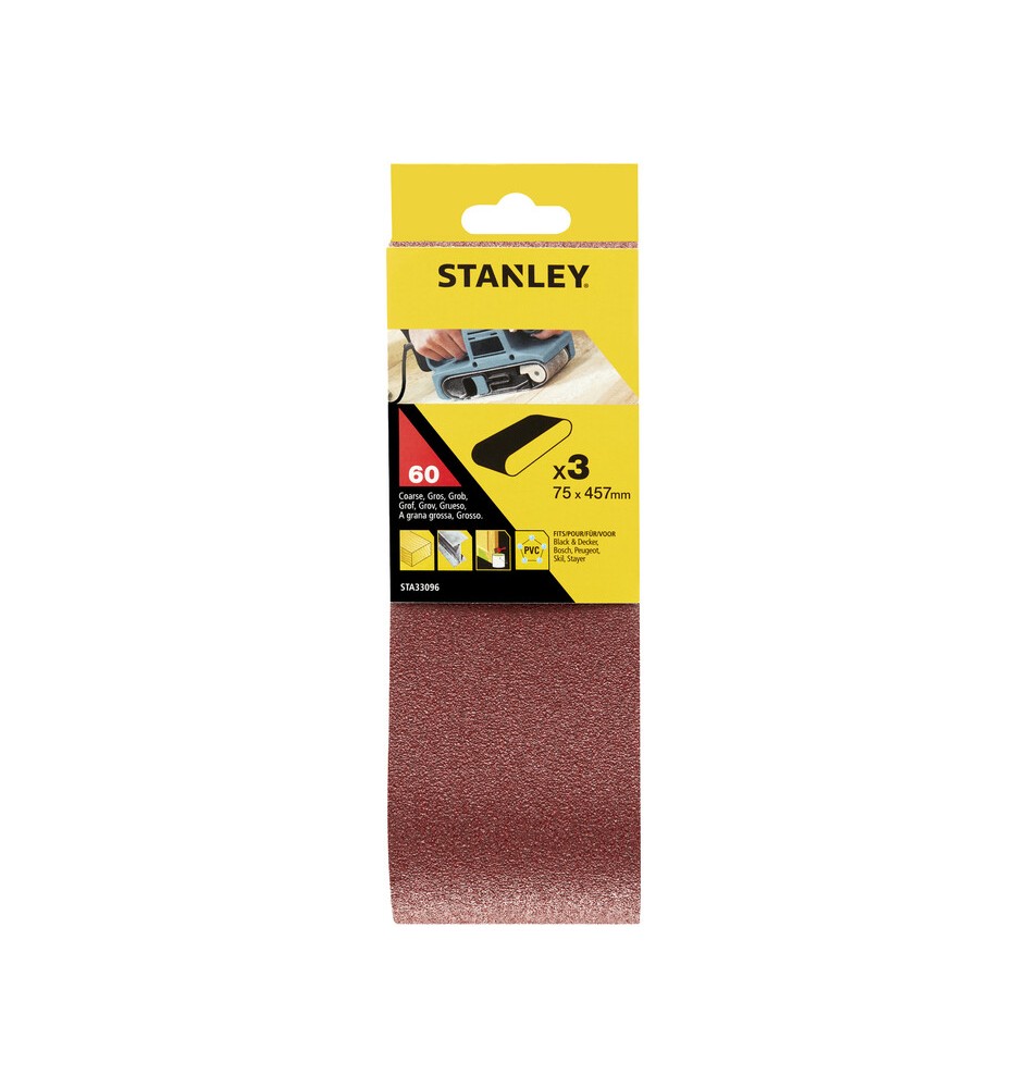 STANLEY STA33096 3 NASTRI 75X457 GR 60