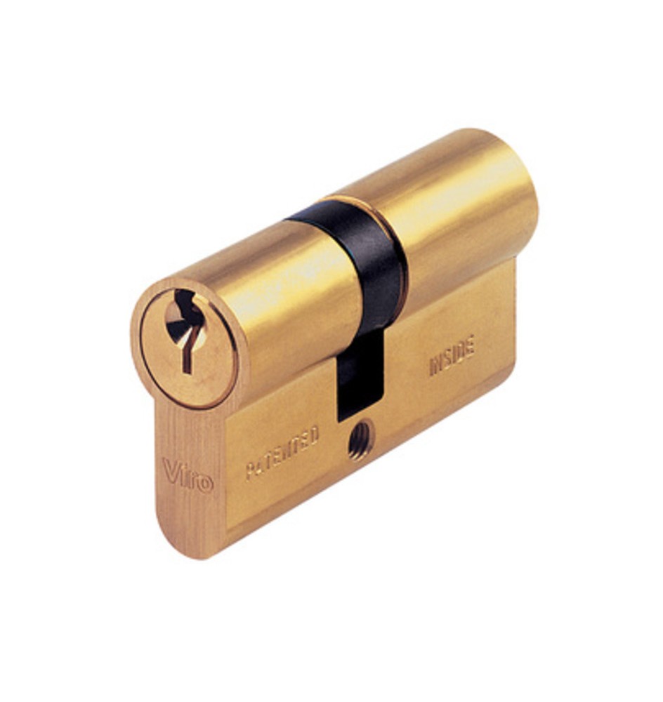 VIRO 0724 CILINDRO SAGOMATO 27-43 OTTONE C/3CH PROFILO