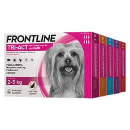 ANTIPARASSITARIO 'FRONTLINE TRI-ACT' cani 2/5 kg - 3 pipette ml 0,5