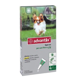 ANTIPARASSITARIO 'ADVANTIX SPOT-ON' 4-10 kg - 4 pipette ml 1