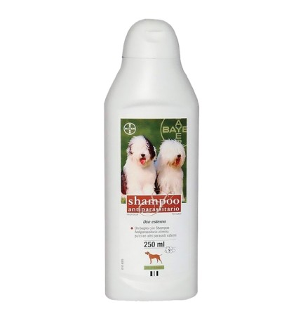 SHAMPOO ANTIPARASSITARIO PER CANI 250 ml