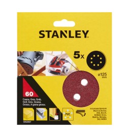 STANLEY STA32027 5 DISCHI VEL ROT ORB 125 GR 60
