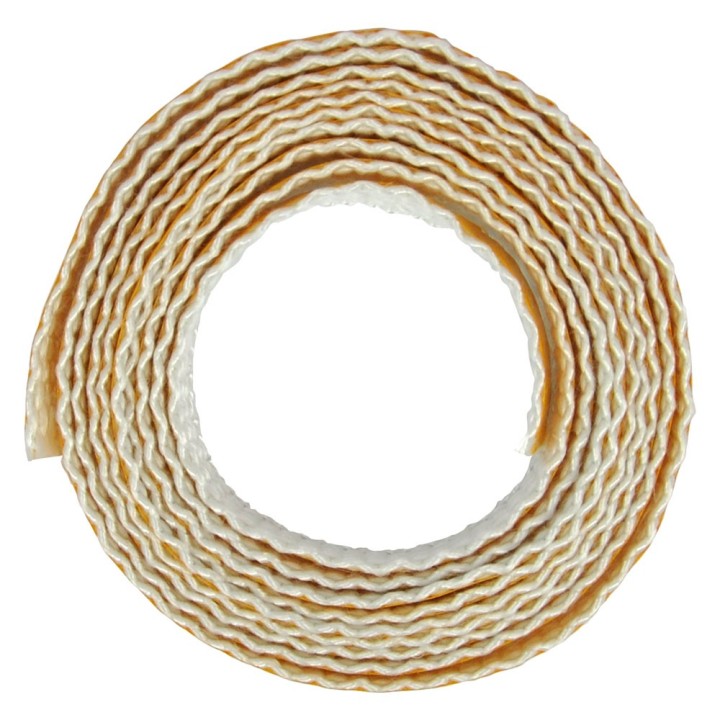 PIATTINA ADESIVA IN FIBRA DI VETRO mm 15 x 2 - 2,5 mt.