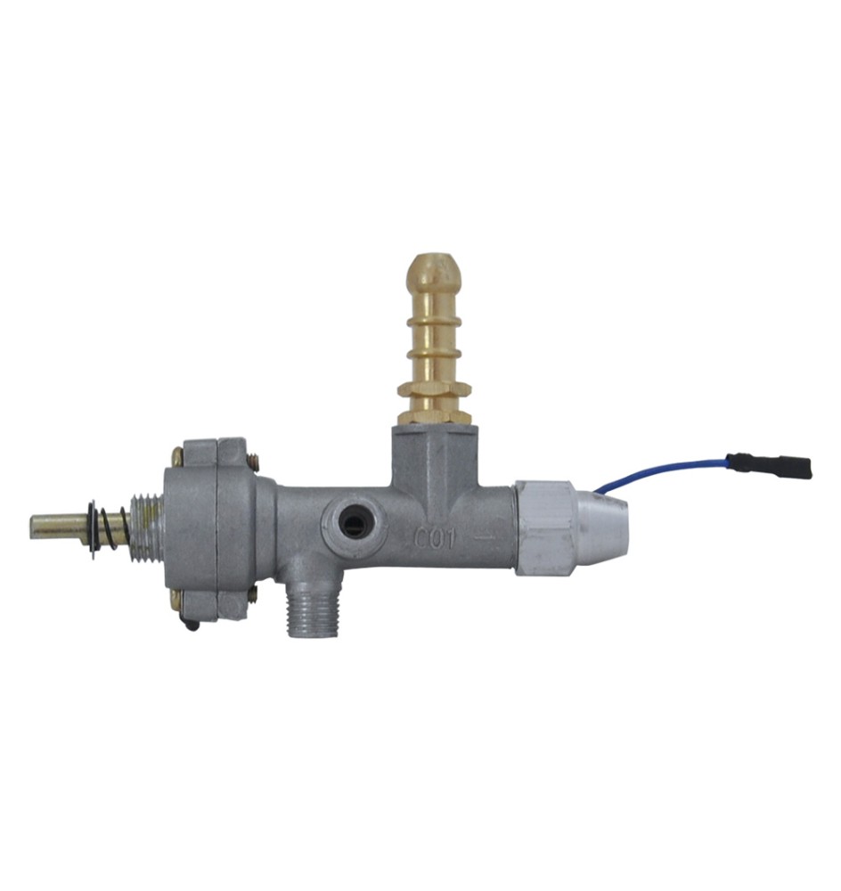 RUBINETTO VALVOLATO per stufa a gas