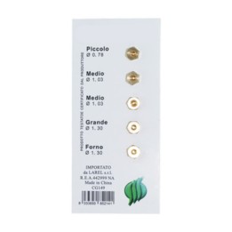 SET 5 UGELLI FORNELLO CUCINA A GAS GPL