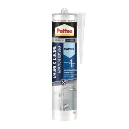 PATTEX SILICONE BAGNICUCINE RAPIDO TRASP 300 ML