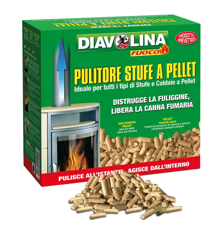 DIAVOLINA 'PELLET - SPAZZACAMINO' art. 15020
