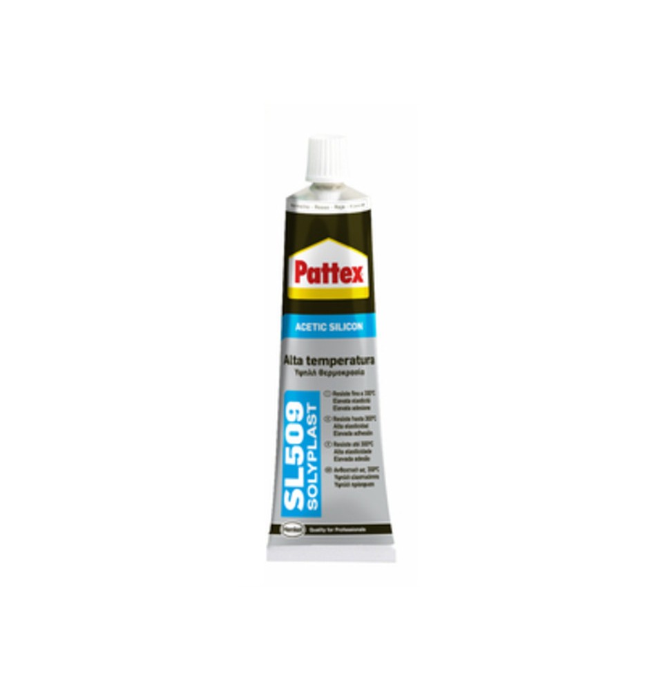 PATTEX SILICONE ALTA TEMP. SL509 ROSSO 70 ML TUBETTO