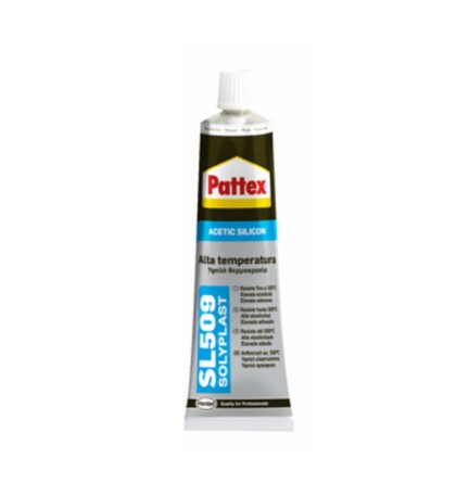 PATTEX SILICONE ALTA TEMP. SL509 ROSSO 70 ML TUBETTO