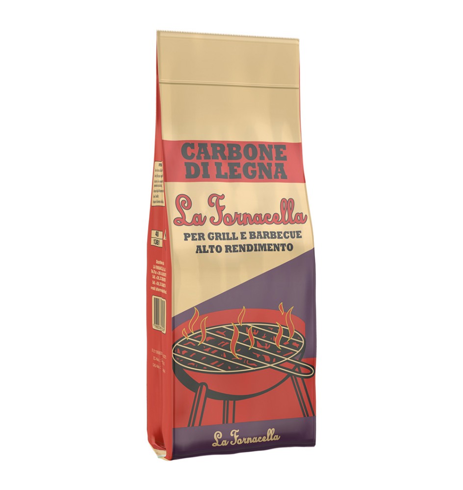 CARBONE PER GRILL Kg 2,5 ca.