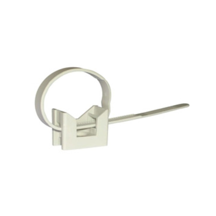 FASCETTA NYLON C/BASE P/TUBI D 16-32 MM 100 PZ