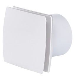 ASPIRATORE ELICOIDALE ELETTRICO 'DECOR' d.mm 100 - 100 m3/h - 19W bianco