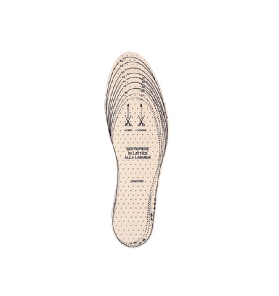 SOLETTE DX-SX LAVANDA MISURA DA 36 A 46