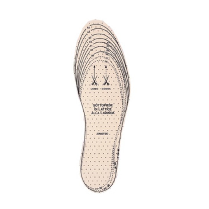 SOLETTE DX-SX LAVANDA MISURA DA 36 A 46