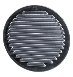 GRIGLIA AERAZIONE IN ALLUMINIO ø cm 10