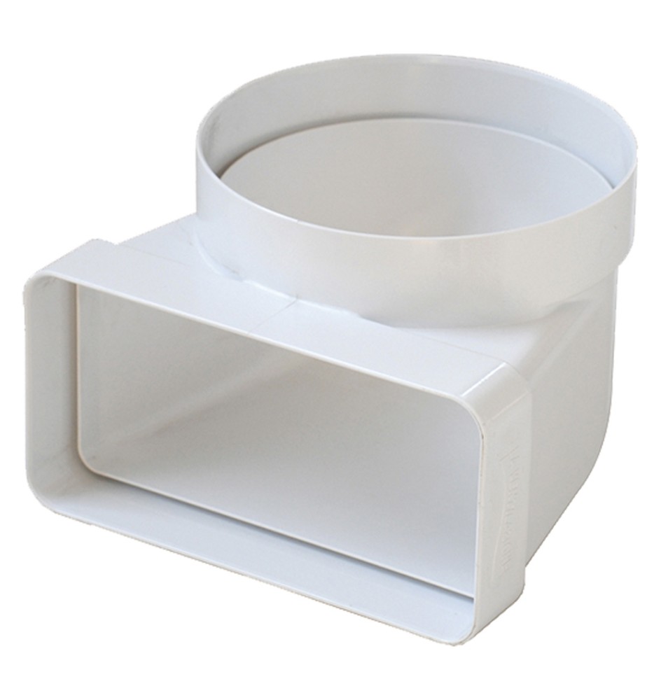 CURVA PER AERAZIONE CANALIZZATA Ø mm. 100 - mm.120x60