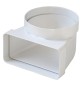 CURVA PER AERAZIONE CANALIZZATA Ø mm. 125 - mm.150x70
