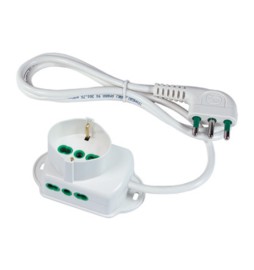 FME 42.105 MULTIPRESA 2P BIP+1BIP/SCHUKO TRIAX 1,5 M