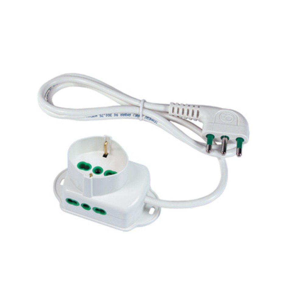 FME 42.105 MULTIPRESA 2P BIP+1BIP/SCHUKO TRIAX 1,5 M