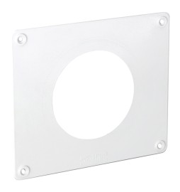 COPRIFORO PER TUBI AERAZIONE mm.190x160 - foro Ø mm. 100/125