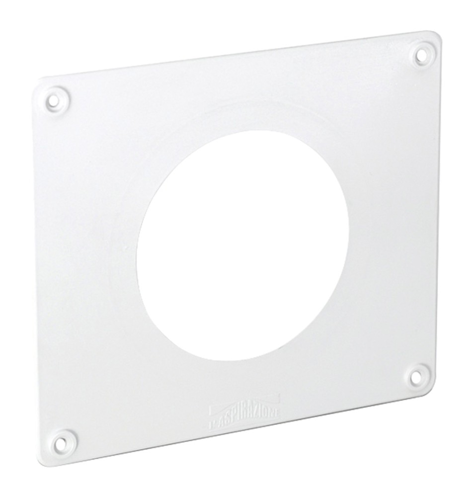 COPRIFORO PER TUBI AERAZIONE mm.190x160 - foro Ø mm. 100/125