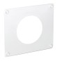 COPRIFORO PER TUBI AERAZIONE mm.190x160 - foro Ø mm. 100/125