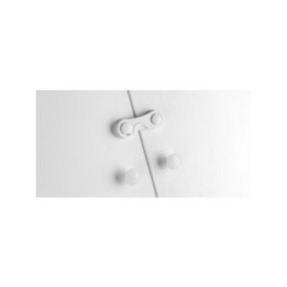 CHIUSURA DI SICUREZZA P/ARMADIO CONF 2 PZ FIG.8
