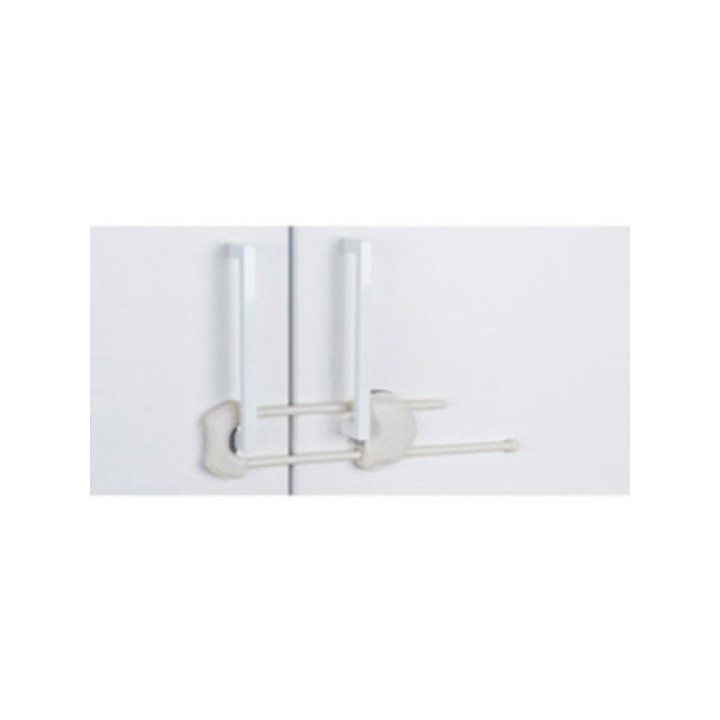 CHIUSURA DI SICUREZZA A FORCELLA P/ARMADIO FIG.9