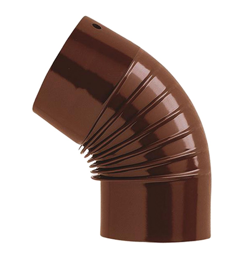 GOMITO SMALTATO ø cm 12 45° bianco