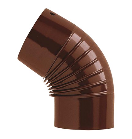 GOMITO SMALTATO ø cm 13 45° bianco