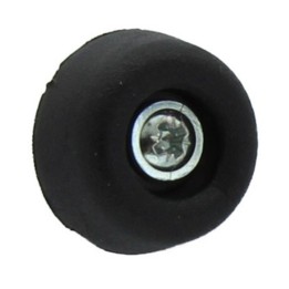 SOTTOSEDIA A CONO C/VITE NERO 30 MM CONF 8 PZ*
