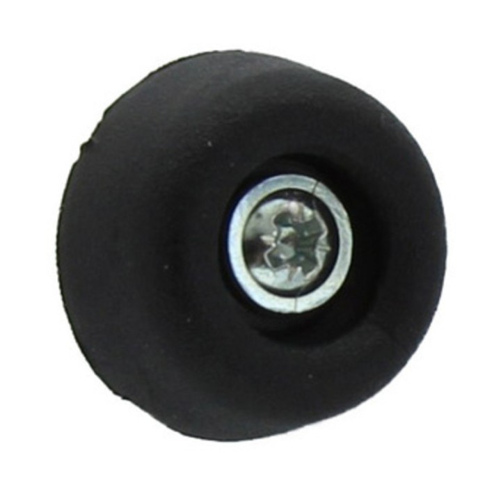 SOTTOSEDIA A CONO C/VITE NERO 30 MM CONF 8 PZ*