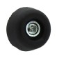 SOTTOSEDIA A CONO C/VITE NERO 30 MM CONF 8 PZ*