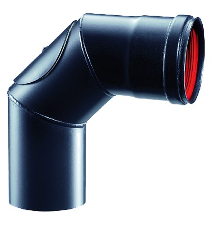 GOMITO 'PELLET' ø cm 10 - 90°