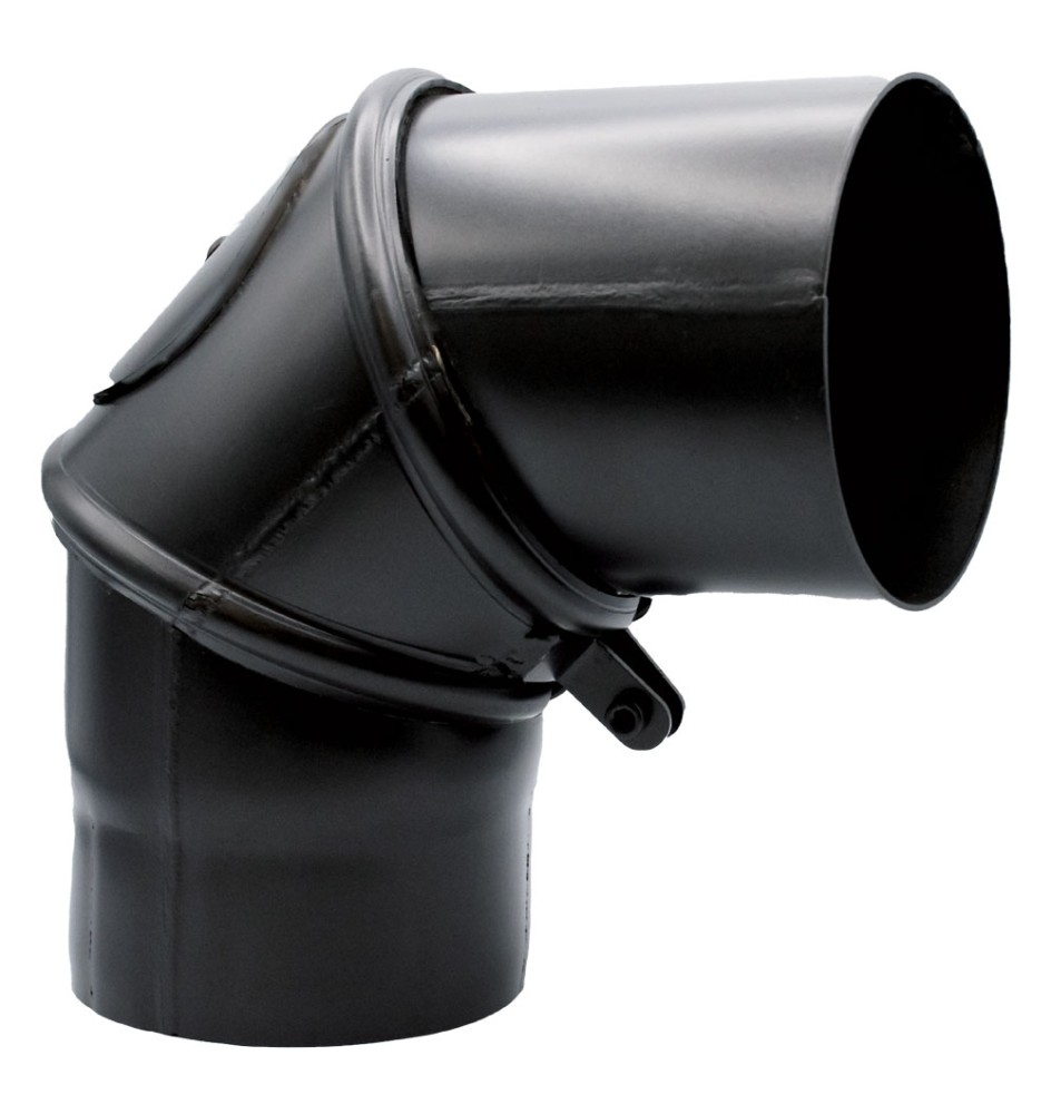 GOMITO IN ACCIAIO ORIENTABILE ø cm 15 - 90°