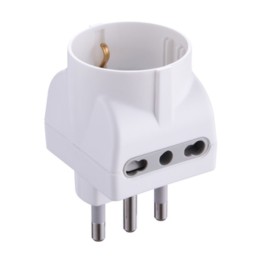 ADATTATORE TRIPLO 16A 2PR BIP E SCHUKO BIA FIG.11