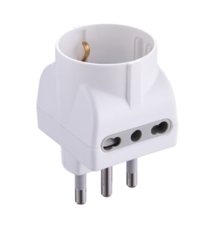ADATTATORE TRIPLO 16A 2PR BIP E SCHUKO BIA FIG.11