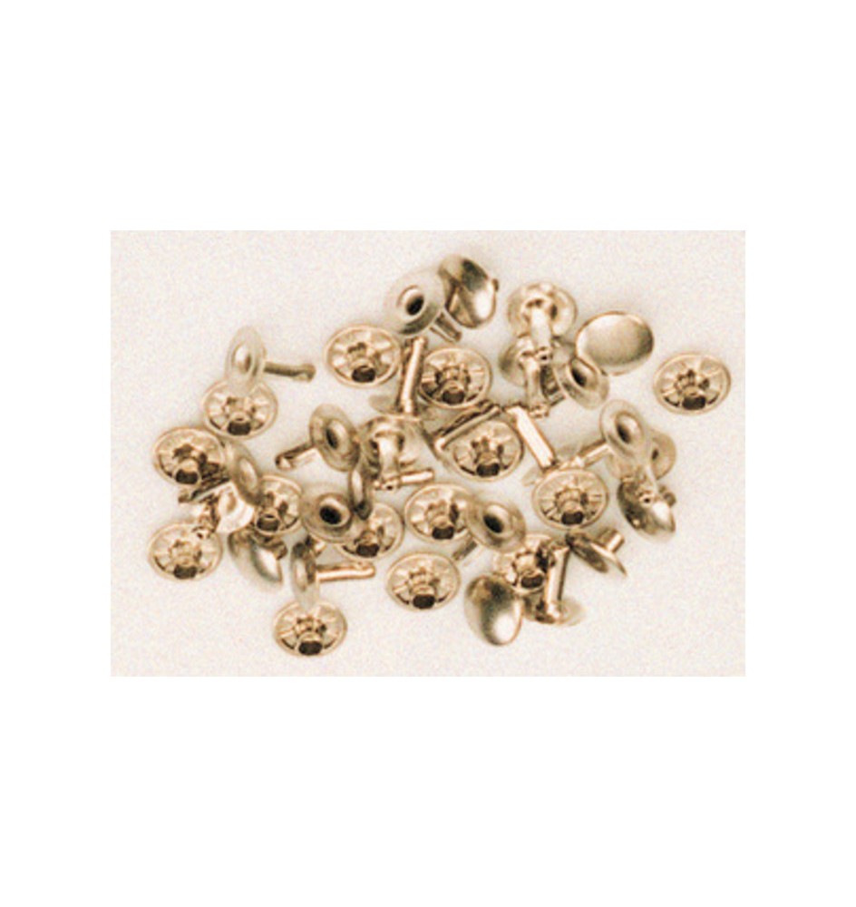 RIVETTI MASCHIO E FEMMINA NICHELATI SERIE 036**