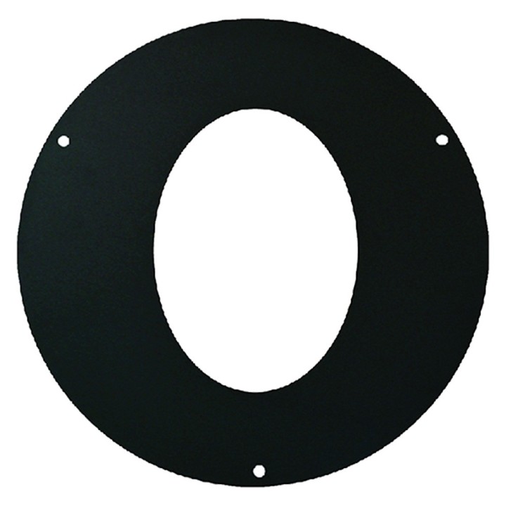 ROSONE ELLITTICO IN ACCIAIO ø cm 8 - spessore 1,2 mm