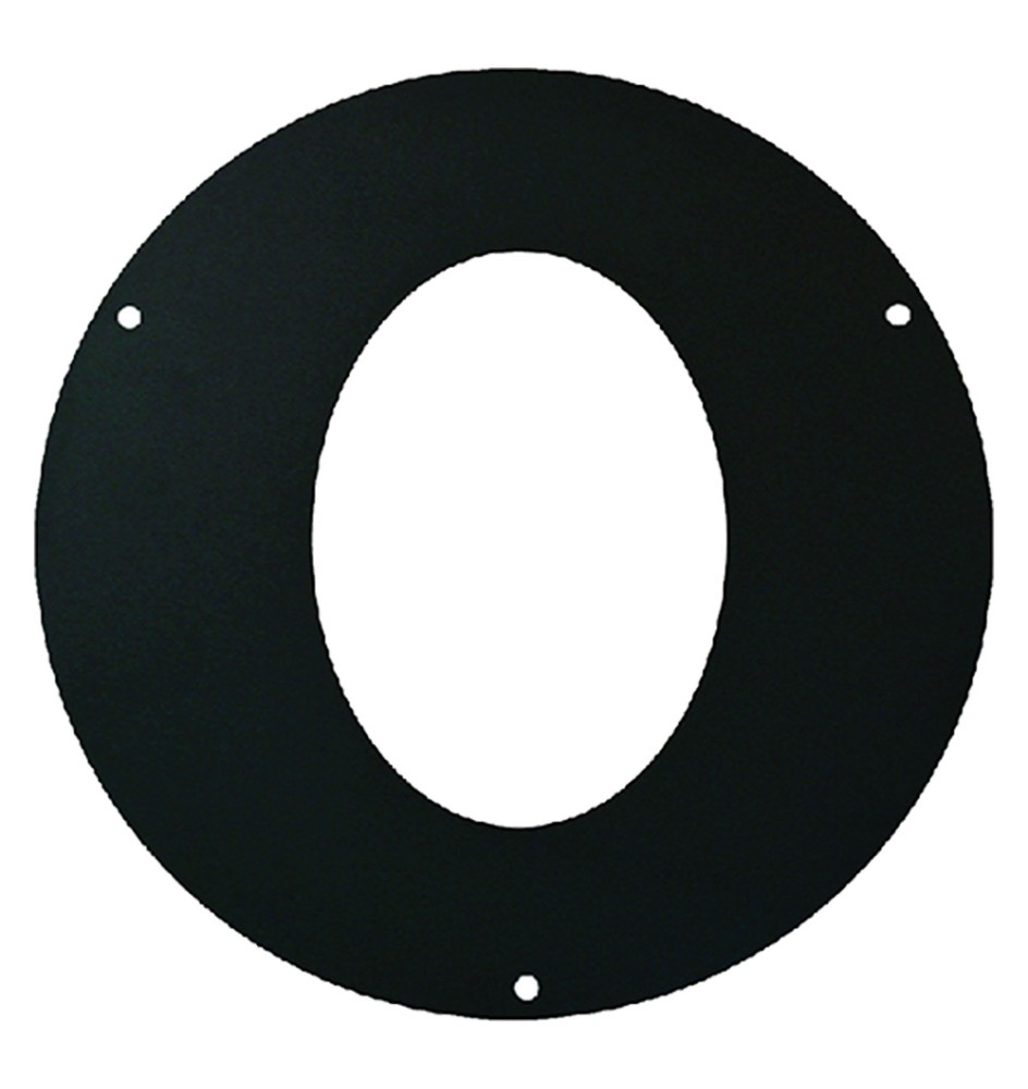 ROSONE ELLITTICO IN ACCIAIO ø cm 16 - spessore 2 mm