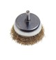 POGGI 495.00 SPAZZOLA A TAZZA OTTONE G6 D 50 MM