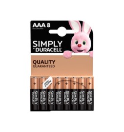 DURACELL SIMPLY ALCALINA MINISTILO 8 PZ MN2400
