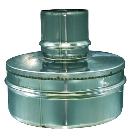 RACCORDO MONO/DOPPIA PARETE M.P. ø 8 M - D.P. ø 15 F