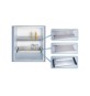 MENSOLA SCOLAPIATTI ACCIAIO INOX C/VASCH 56 CM