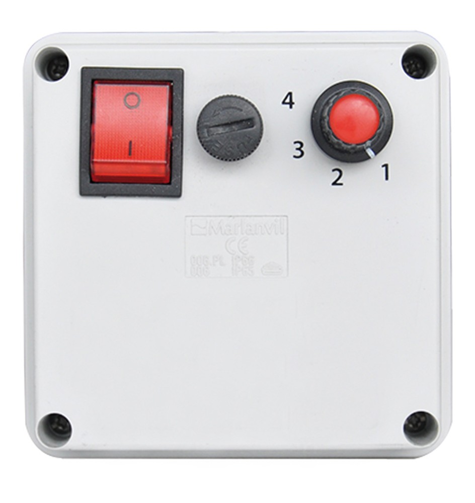 REGOLATORE DI VELOCITA' quattro velocità