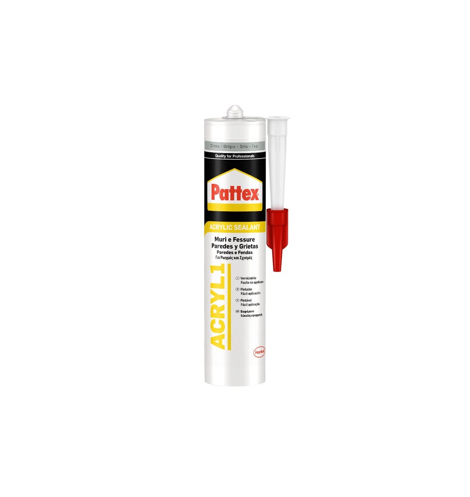 PATTEX ACRIL-ONE GRIGIO 300 ML CARTUCCIA