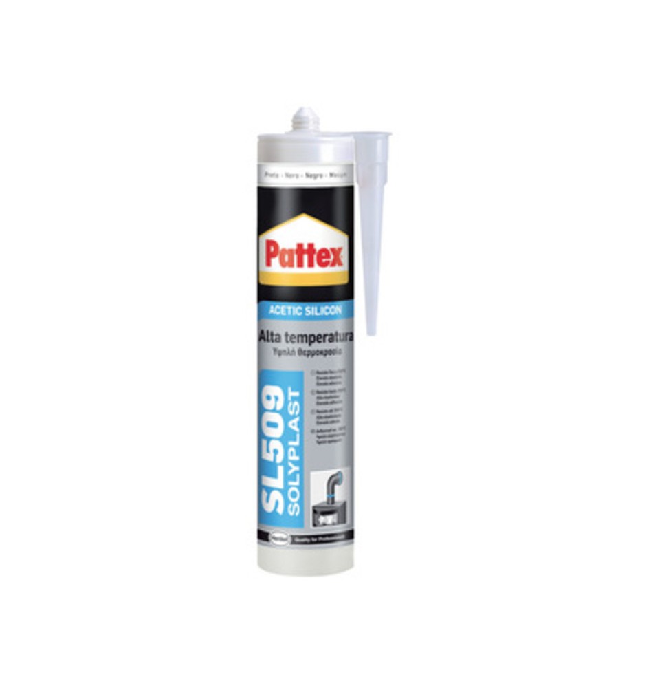 PATTEX SILICONE ALTA TEMP. SL509 ROSSO 300 ML CARTUC.