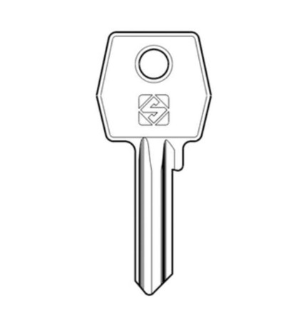 SILCA AGB3 CHIAVE PROFILO OTTONE